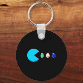 Porte-clés Jour de Pâques Amusement Oeufs Garçons Filles Enfa (Verso)