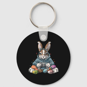 Porte-clés Jour de Pâques Jeu de lapin Oeuf Amusant Garçons F