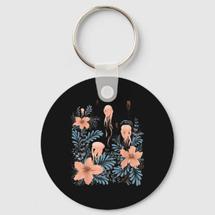 Porte-clés Jour des terres de méduse Cute Floral Vintage ukra