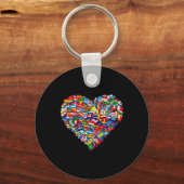 Porte-clés Jour des terres World Flags (Recto)