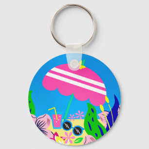 Porte-clés Jour d'été