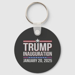 Porte-clés Jour d'investiture de Trump janvier 2025 Président