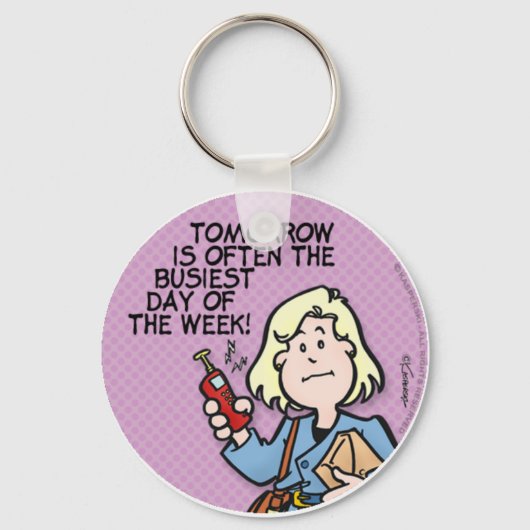 Porte-clés Jour le plus achalandé (Recto)