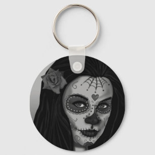 Porte-clés Jour mignon de la Porte - clé gothique morte
