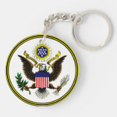 Porte-clés Jour national de Pearl Harbor (Dos)