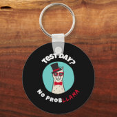 Porte-clés Jour Pas De Problème Drôle Test Llama Design (Recto)