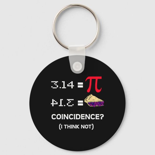 Porte-clés Jour Pi 3.15 Symbole Pi Science Et Math Enseignant (Recto)