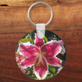 Porte-clés Jour rose Lily (Recto)