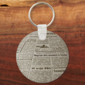 Porte-clés Journal (Recto)