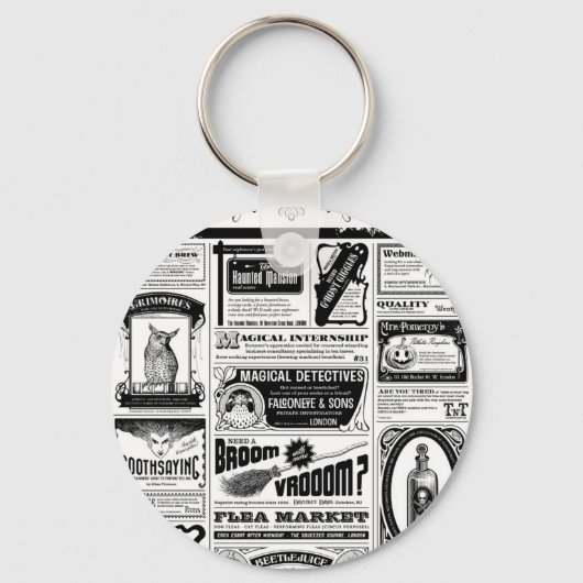 Porte-clés journal déplaisant (Recto)