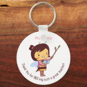 Porte-clés Journée d'appréciation et de remerciement pour l'e (Recto)