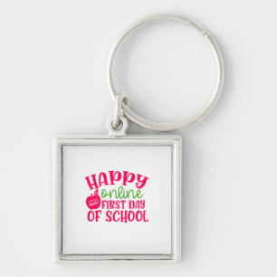 Porte-clés Journée de l'enseignant Happy en ligne Premier jou