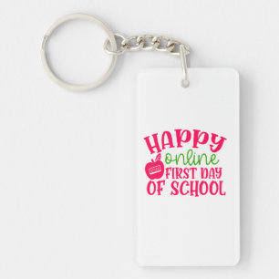 Porte-clés Journée de l'enseignant Happy en ligne Premier jou