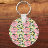 Porte-clés Journée des mères des orchidées blanches (Recto)