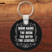 Porte-clés Journée des mères personnalisées (Recto)