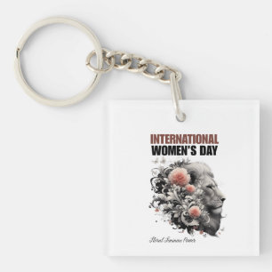 Porte-clés Journée internationale de la femme