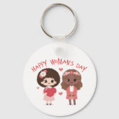 Porte-clés Journée internationale de la femme (Recto)