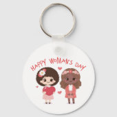 Porte-clés Journée internationale de la femme (Verso)