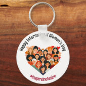 Porte-clés Journée internationale de la femme | IWD 8 mars |  (Verso)