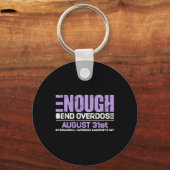 Porte-clés Journée internationale de sensibilisation à la sur (Recto)