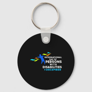 Porte-clés Journée internationale des personnes handicapées 1