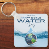 Porte-clés Journée mondiale de l'eau (Recto)