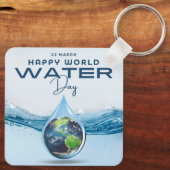 Porte-clés Journée mondiale de l'eau (Verso)