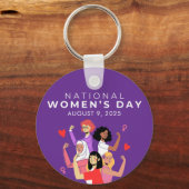 Porte-clés Journée nationale de la femme (Recto)