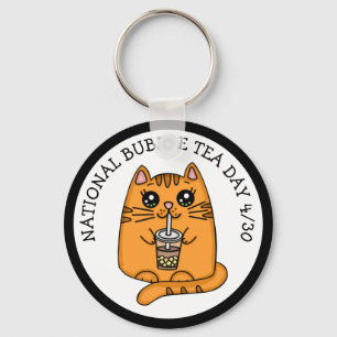 Porte-clés Journée nationale du thé à bulle - 30 avril