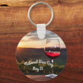 Porte-clés Journée nationale du vin (Recto)