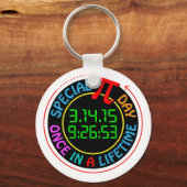 Porte-clés Journée spéciale Pi 2015 (Recto)