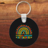 Porte-clés Jours De L'Enseignant Autisme Iep Embrasser Différ (Recto)