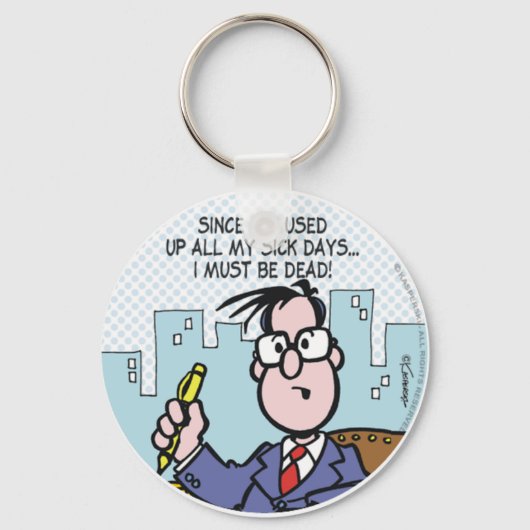 Porte-clés Jours de maladie d'Office (Recto)