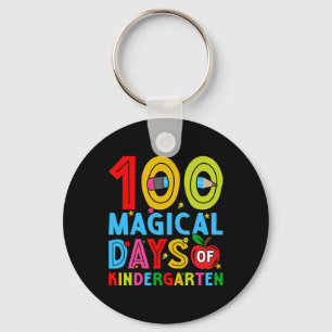 Porte-clés Jours De Maternelle Joyeux 100E Jour De L'École