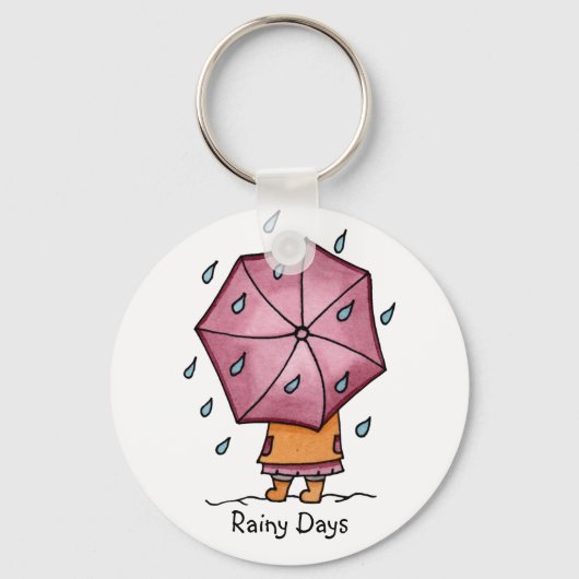 Porte-clés Jours de pluie (Recto)