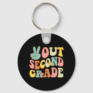 Porte-clés Jours Super de deuxième année École 2e année
