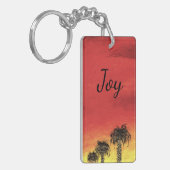Porte-clés Joy - "Desert Celebration" par All Joy Art (Devant gauche)