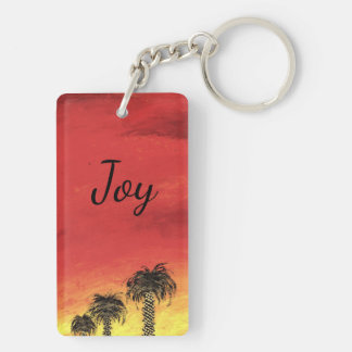 Porte-clés Joy - "Desert Celebration" par All Joy Art