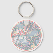 Porte-clés Joy Finds Me By The Sea – Boho Beach (Recto)