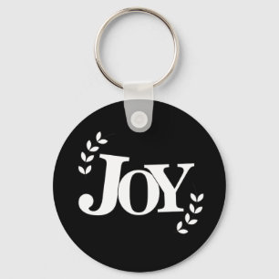 Porte-clés Joy Inspirational Quote Typographie