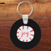 Porte-clés Joy - Noël Pepperment (Recto)