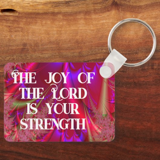Porte-clés Joy of the Lord (Recto)