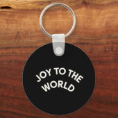 Porte-clés Joy to the World (Recto)