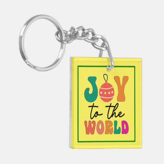 Porte-clés Joy to The World - Christmas Design-50835 (Devant gauche)