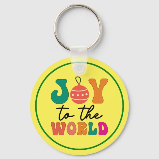 Porte-clés Joy to The World - Christmas Design-50835 (Recto)