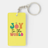 Porte-clés Joy to The World - Christmas Design-50835 (Dos)