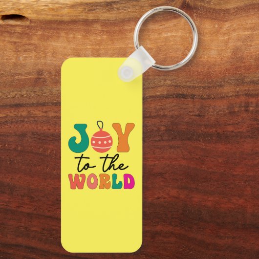 Porte-clés Joy to The World - Christmas Design-50835 (Verso)
