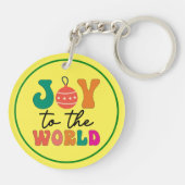 Porte-clés Joy to The World - Christmas Design-50835 (Dos)