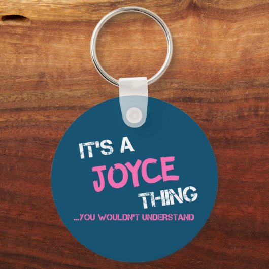 Porte-clés Joyce que tu ne comprendrais pas (Verso)