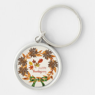Porte-clés Joyeuse fête de Thanksgiving